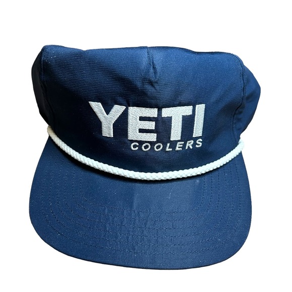 Yeti Other - YETI Coolers Snapback Baseball Hat Rope Cord Front Lightweight Brand New NWT